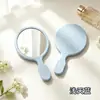 Espelho de mão oval tipo princesa, portátil e conveniente, espelho de maquiagem de alta definição, suporta personalização de logotipo para presentes publicitários e promocionais, espelho pequeno
