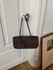 Bolsa tote de lona de nylon com contraste na cor café para mulheres, novo modelo 2026, bolsa de mão para o dia a dia, bolsa de ombro, bolsa hobo de ombro