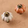 Diámetro de 36 mm Mango de Acrílico de Calabaza Colorido Tirador de Puerta de Gabinete Cajón de Armario Retro Americano Muebles