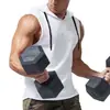 Moletom sem Manga Moletom Esportivo Transfronteiriço Moletom sem Manga Masculino para Treino Moletom de Secagem Rápida Colete Fitness