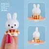 Adornos de Escena en Miniatura, Adornos Lindos de Conejo en Coche, Regalos Decorativos, Adornos Pequeños Creativos de Escritorio Venta al por Mayor
