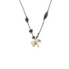 Nuevo Collar de Pony con Cuentas, Moderno, Sencillo, Diseño Retro, Cadena para Suéter, Nicho, Versátil, Colgante de Alta Gama