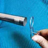 Varal de Roupa de Aço Inoxidável 304 com Pregadores à Prova de Vento, Anel Antiderrapante, Varal Externo para Janela, Gancho Durável para Secar Roupa