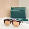 Palm Jacques Lujo Diseñador Pedidos Transfronterizos Gafas Retro de Moda Europeas y Americanas para Hombres y Mujeres Jmm Torino