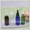 Botella de 60 ml con tapa puntiaguda de cuello largo, botella de aceite esencial con boca puntiaguda, aceitera de 60 ml con tapa puntiaguda, botella de pegamento con tapa puntiaguda, botella con tapa puntiaguda llena de agua