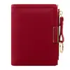Moda Coreana Carteras Cortas con Cremallera y Hebilla para Mujer Portatarjetas Múltiples Billetera para Monedas Bolsita para Monedas Bolso para Identificación Cartera de Mujer