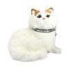 Em estoque Coleira para animais de estimação Letras de couro Colar luminoso Pescoço para cães Noite reflexiva Gato fofo Fivela Sino Cachecol