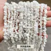 Productos semiacabados de grava de cristal mult material natural, grava irregular con agujero pasante para pulseras, collares, pendientes y accesorios para ensartar cuentas