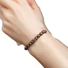 Pulseira de Agarwood Natural de Brunei para Homens, Pulseira de Contas Budista, Contas da Sorte de Jade Hetian, Pedra de Nascimento do Zodíaco para Mulheres