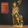 Estátua de Buda Bodhisattva Protetor Weituo de Cobre Fuyoulin para Adoração e Decoração Doméstica