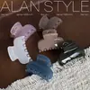 Pinza de Garra Pequeña Color Sólido Estilo Retro Coreano Nuevo Verano Lan Serie de Colores Gelatina Pinza para Medio Recogido de Cabello Femenino Pinza de Tiburón Accesorios para el Cabello