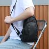 Bolso de Pecho de Cuero Genuino para Hombre, Bolso Bandolera de Cuero Vacuno de Primera Capa, Bolso Casual de Moda, Bolso para Hombre, Bolso de Hombro, Bolso Multifuncional para Teléfono Móvil