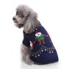 Ropa Transfronteriza para Mascotas para Perros y Gatos, Ropa de Dos Piernas para Otoño e Invierno, Ropa Tejida para Mascotas, Ropa Cálida de Cuello Alto para Perros Pequeños y Medianos