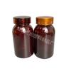 Botella de Plástico Marrón para Producto de Cuidado de la Salud de Mascotas de 150 ml Fabricante Venta al por Mayor Botella de Plástico Multiespecificación Botella de Plástico Marrón para Mascotas en Stock