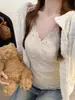 Beleza Retrô Renda Francesa Costas Lindas Alças Finas Camisola Copas Fixas Integradas Camada Base Pura Desejo Roupa Íntima Respirável