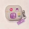 Adecuado para Auriculares Bluetooth Samsung Galaxy Buds4Pro/3/2Live Funda Protectora Caricatura Cáscara Blanda Linda Bricolaje