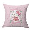 Venta Caliente Transfronteriza Serie Hellokity Lino Funda de Cojín para Sofá de Casa Dormitorio Almohada Impresión a una Cara