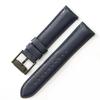 Correa de piel de vaca fósil para hombre negra FS4735 FS4812 ME3052 3054 22mm liberación rápida