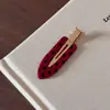 Pin para el Cabello sin Costuras de Lunares para Patillas Laterales y Flequillo, Pin Dulce y Elegante para Maquillaje, Accesorio de Lujo para el Cabello para Mujer