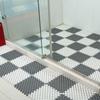 Alfombrilla Perforada Antideslizante para Baño Inodoro Ducha Empalmable Alfombrilla de Piso Doméstica Impermeable Alfombrilla para Pies Alfombrilla de Piso Antideslizante