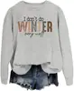 Camisa Divertida de Invierno para Mujer Nibauqi