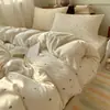 Juego de Ropa de Cama Impreso de Seda de Hielo Amigable con la Piel Nuevo 2026 con Funda Nórdica, Sábana Plana y Sábana Ajustable - Juego de Cuatro Piezas