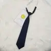Algodón Poliéster Perezoso JK Corbata Pequeña Libre Negro Rojo Vino Azul Marino Color Sólido Coreano Mezclado Estudiante Básico Uniforme Escolar Clase