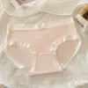 10A Antibacteriano 2026 Novo Doce Fofo Roupa Íntima Algodão Puro Virilha Confortável Respirável Amigo da Pele Meninas Desenho Animado Calças Triângulo