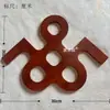 Nueva Flor de Esquina de Techo Estilo Chino Líneas de Madera de Bambú Forma de 7 L Líneas Planas Decoración Sala de Estar Pasillo Líneas de Techo Líneas Decorativas de Techo