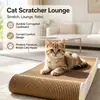 Tabla rascadora para gatos, nido para gatos, tabla para afilar uñas, papel corrugado duradero, no suelta pelusa, juguete para gatos, accesorios para gatos, autoentretenimiento para aliviar el aburrimiento