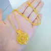 Colgante Brújula de Ocho Tesoros Taladro de Punto Antiguo Dorado Retro Chino Ruyi Completo Portátil Buda Puede Abrir Colgante