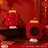 Ímãs de Geladeira de Pelúcia Criativos Ano do Cavalo Bonecos Cartoon Fofos Decorações de Atmosfera de Ano Novo para Família