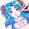 Marcadores Acrílicos Líquidos Directos Blue Fruit M720 288 Colores Punta Suave Colores Apilables Marcadores de Dibujo para Niños Estudiantes Transfronterizos
