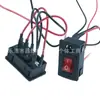 Enchufe CC Dos en Uno con Interruptor y Cable 5.5*2.1 Conector de Enchufe CC sin Soldadura Enchufe CC Dos en Uno