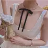 Collar de Mariposa con Perlas Barrocas de Venta Caliente Transfronterizo Diseño de Nicho de Alta Gama para Mujer Cadena para Clavícula Collar Versátil Venta al por Mayor