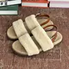 En stock~ Sandalias Birkenstock de lana de cordero para mujer, adecuadas para usar al aire libre, nuevos zapatos peludos de suela gruesa y punta abierta para otoño e invierno 2026
