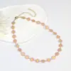 Collar Nuevo de Margarita Europeo y Americano Cadena para Clavícula de Diseño Creativo Celebridad de Internet Joyería de Alta Gama de Moda para Mujer Venta al por Mayor