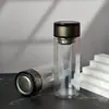 Taza de Vidrio Aislada de Doble Capa de Alto Borosilicato con Logo Impreso Taza de Té al por Mayor Taza de Vidrio de Recuerdo Taza de Regalo Personalizada
