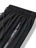 Pantalones deportivos elásticos para hombre de América verano ajuste fino talla grande pantalones de seda de hielo tubo recto secado rápido casual transpirables para hombre