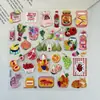 Pegatinas en relieve estilo mediterráneo transfronterizas, pegatinas divertidas de decoración DIY estilo coreano 3D para agendas y fundas de teléfono de niñas