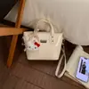 Bolsa Cubo de Moda Texturizada Estilo Nuevo Primavera 2026 Bolsa de Nicho de Alto Valor de Moda Bolso Cruzado para Hombro de Mujer