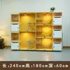 Vitrina para casa de gato, villa de gato de madera maciza, gabinete para gatos, casa de gato, jaula para gatos, villa pequeña de hospedaje, estándar