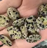 Venta caliente de AliExpress parche de anillo de piedra natural de 25x18 mm accesorios de cuentas DIY al por mayor Piedra