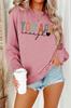 Estación Independiente para Mujer Amazon TÚ ERES St. Sudadera suelta con cuello redondo Festival Paric