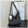Bolso Cruzado Versátil Diario, Bolso Nuevo Tipo Dumpling, Bolso Tote de Gran Capacidad, Moderno, Casual y Sencillo Bolso de Hombro tipo Waffle