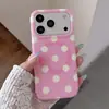 Capa estilo Ins de bolinhas coloridas com círculo grande, adequada para iPhone 18 Pro Max, Apple 17, 15, 16 Pro, compatível com magnético, para mulheres
