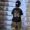 2024 nuevo verano algodón manga corta momo niños y niñas lindo combinable dibujos animados para niños top pequeño tesoro camiseta