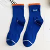 Calcetines de Estilo Coreano para Hombre a Media Pantorrilla, Estilo Trendy Ins, para Otoño e Invierno, Negros y Blancos, Deportivos, Absorbentes de Sudor, Antideslizantes, de Algodón para Baloncesto para Mujer