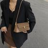 Bolso de Hombro Nuevo 2025, Estampado de Leopardo de Alta Gama, Bolso Versátil y Popular para Mujer, Diseño de Nicho, Bolso Versátil de Hombro/Axila