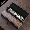 Super Source Nueva Caja de Pulsera de Lino Caja de Joyería Caja de Empaque para Pulsera Caja de Empaque para Pulsera Caja de Joyería Mayoreo